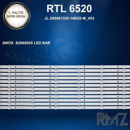 AWOX B206500S LED BAR B206500, B 206500S RIMLESS LED BAR, JL.D65061330-140GS-M_V03