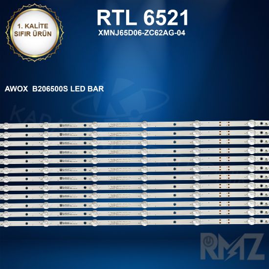 2 MODEL VAR AWOX B 206500S LED BAR, AWOX 65UHD B206500S LED BAR , XMNJ65D06-ZC62AG-04