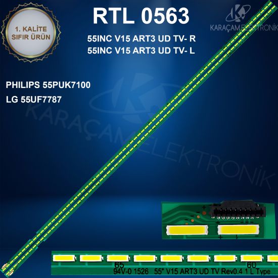 LG 55UF7787 LED BAR, PHILIPS 55PUK7100 LED BAR