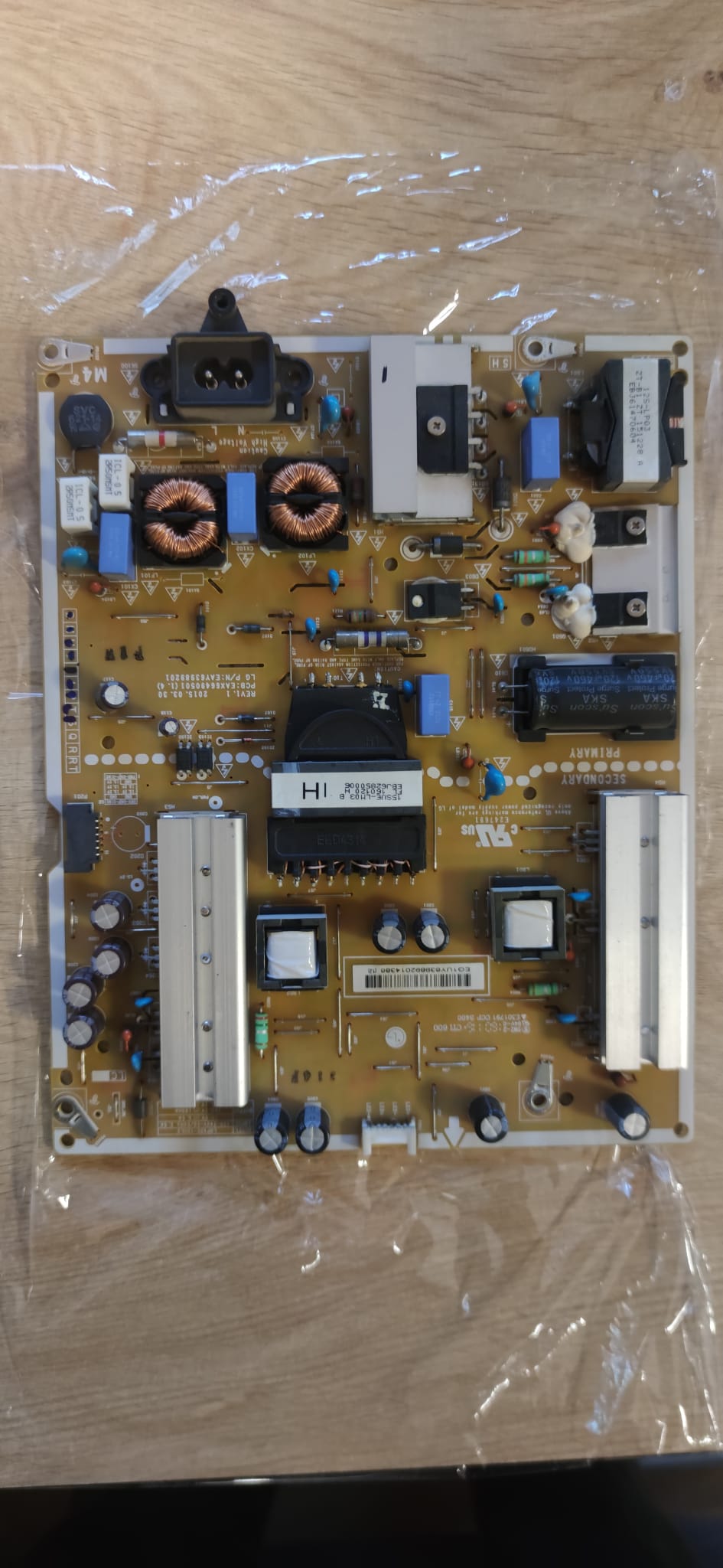 EAX66490501 , 1.4 , EAY63989201 , LGP49E-15UL2 , POWER BOARD , LG BESLEME