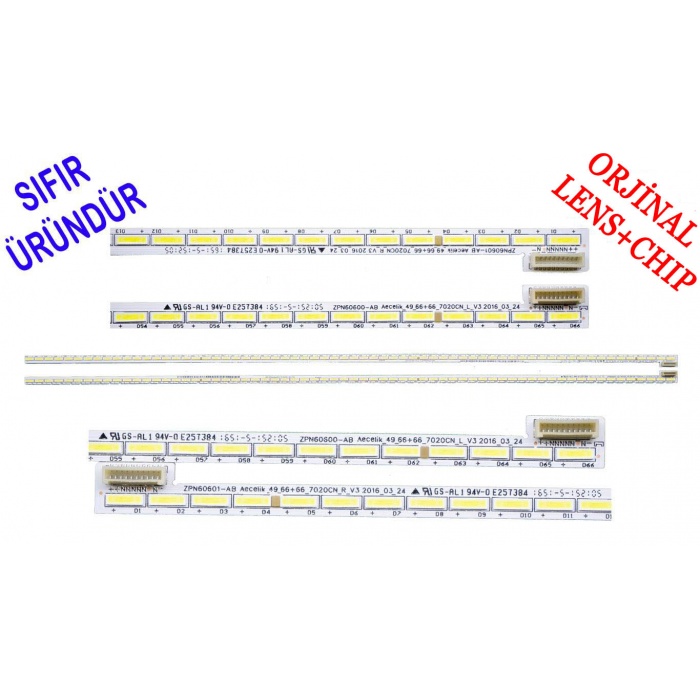Arçelik A49L 9783 5S LED BAR , GRUNDIG 49 VLX 9600 SP , 49 HEAT SINKZPN 35500, ZPN60600-AB ZPN60601-AB, AECELİK_49_66+66_7020CN_R_V3, AECELİK_49_66+66_7020CN_L_V3, LC490EQY (DH)(M1)