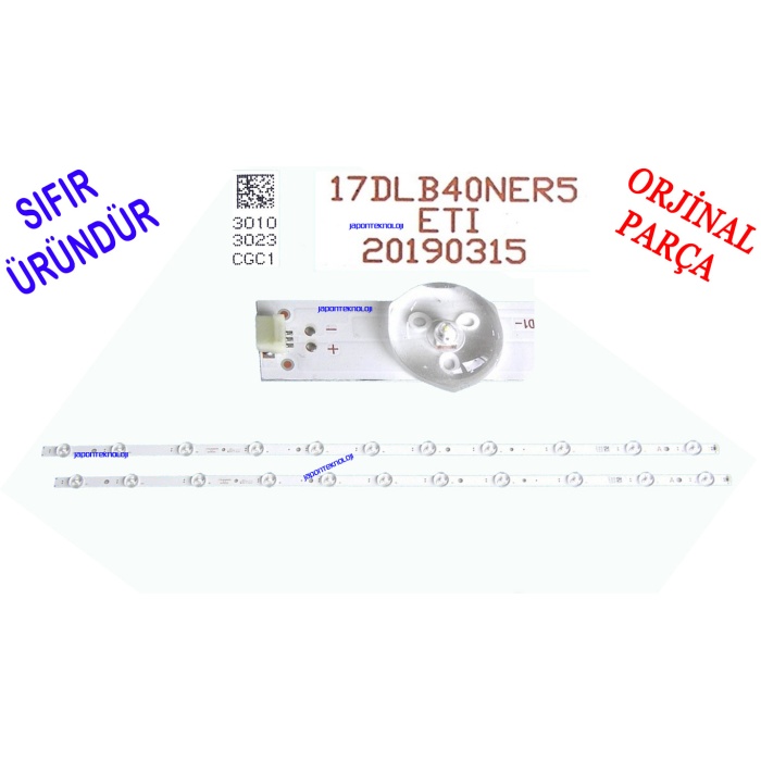 17DLB40NER5, 30103023, 20190315, LED BAR, VES400QNDS-2D-N41 , VESTEL LED BAR, 2ADET