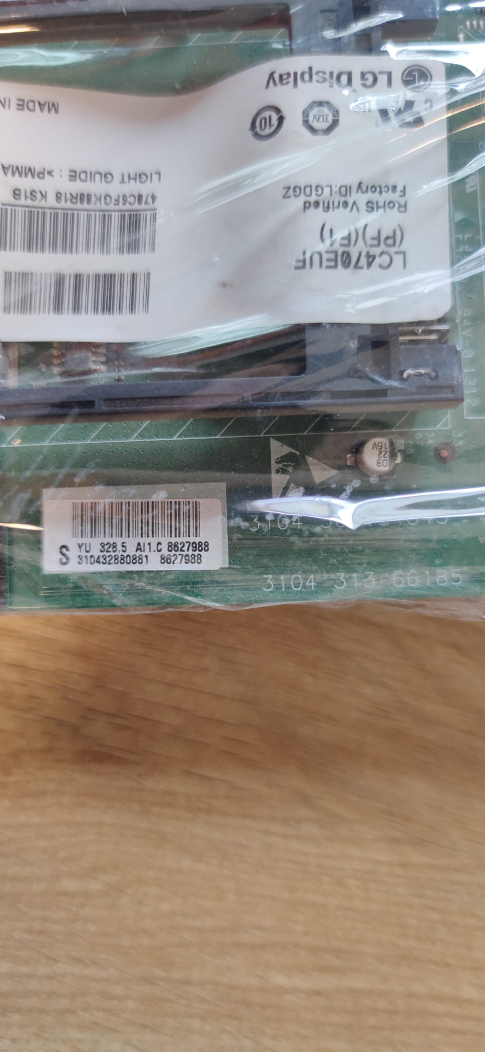 3104 303 54945, 3104 313 66185, 310432880881, PHILIPS 47PFL6198K12, MAIN BOARD