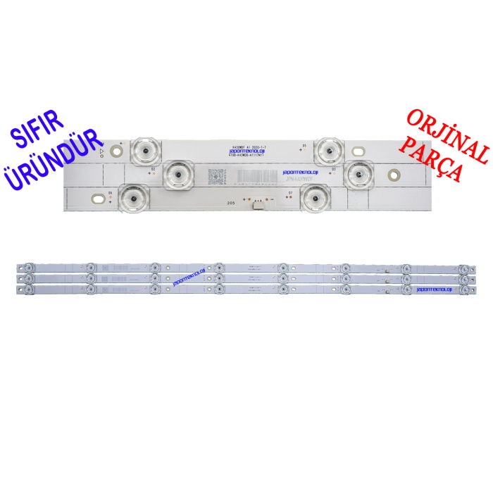 DIJITSU 43D7000, 43DS8800 LED BAR, K430WDF A1 4708-K43WDD-A1117N11, K430WD01 , DİJİTSU 43D7000 LED BAR