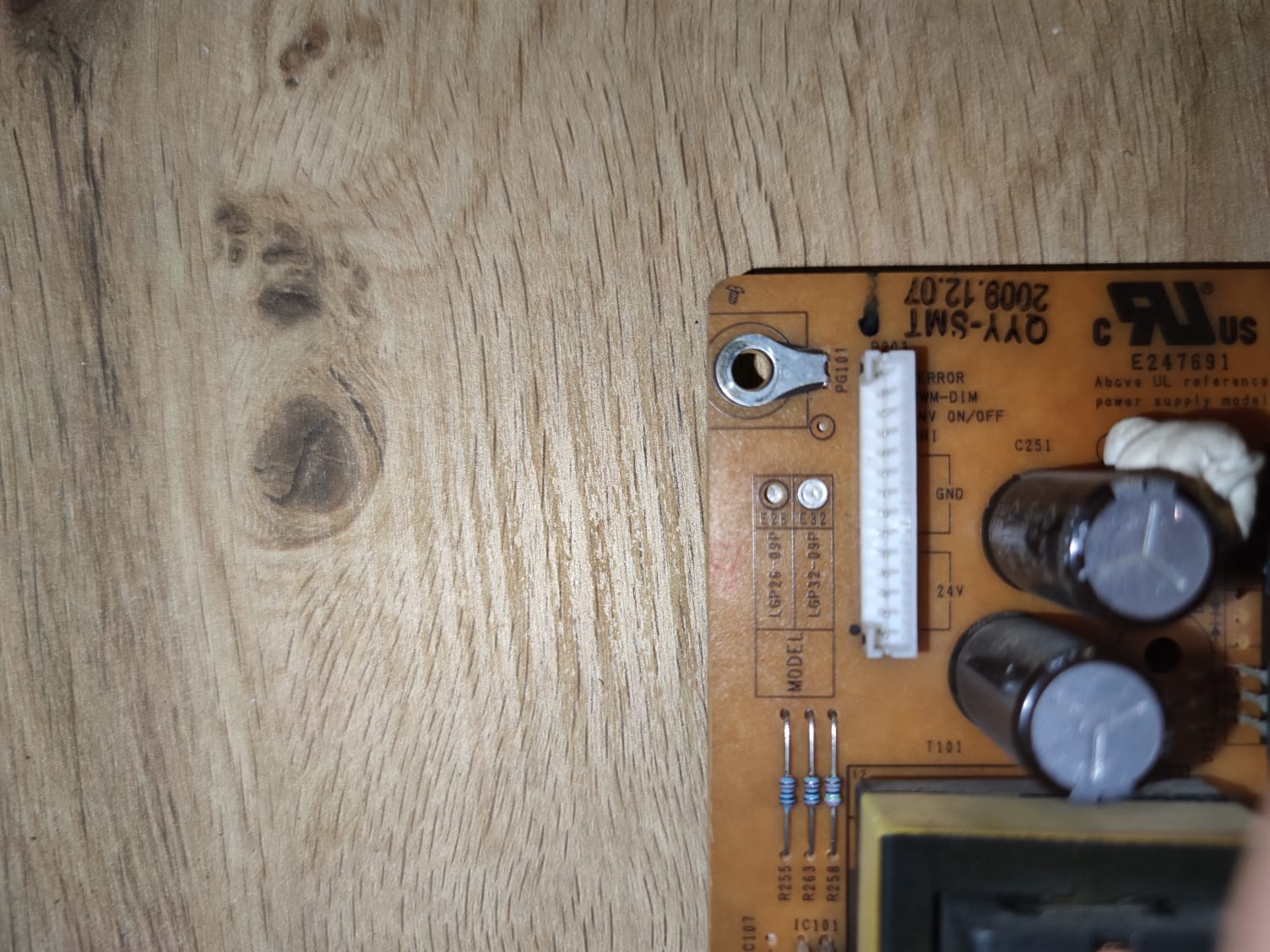 EAX55176301/12 , REV1.1 , LGP32-09P , POWER BOARD , LG BESLEME Lgp26-09p/lgp32-09p