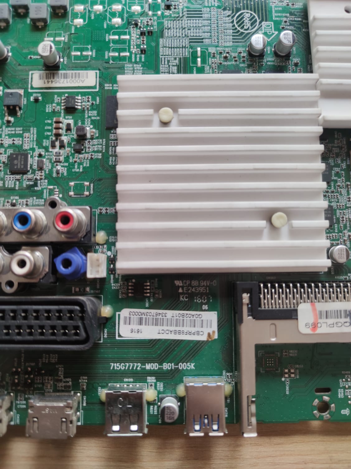 715G7772-M0D-B01-005K , 42PUS6501-12 , PHILIPS MAIN BOARD ANAKART