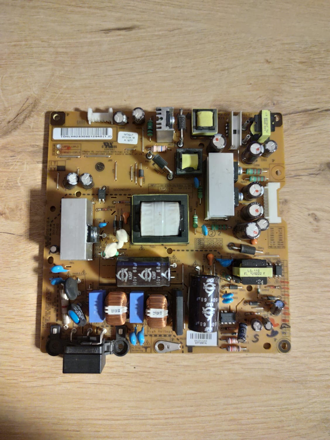 EAX64881301 , 1.6 , REV1.0 , LGP32-13PL2 , POWER BOARD , LG BESLEME