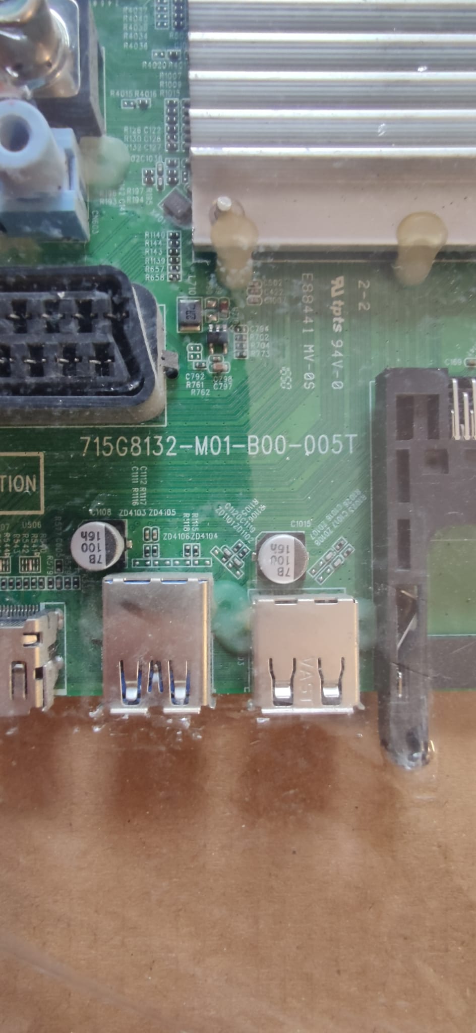 715G8132-M01-B00-005T, CBPRF80BA6CT, G0A02B07T, 703TQGPL082, PHILIPS 55PUS6101/12, Main Board, Ana Kart, TPT550J1-QUBN0.K