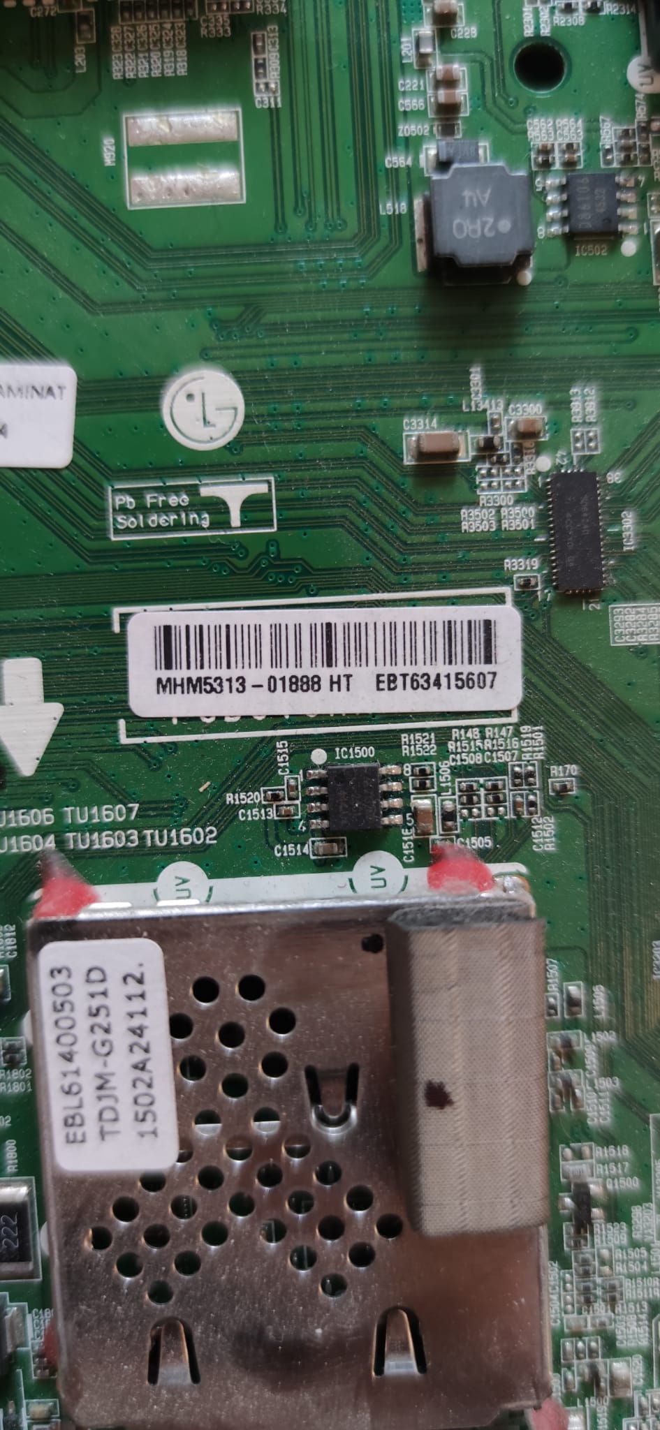  LG 42UB820V-Z ANAKART, EBT63415602, EBT63415607, EBU62449714, EBU63650401, EAX66085703 (1.0)