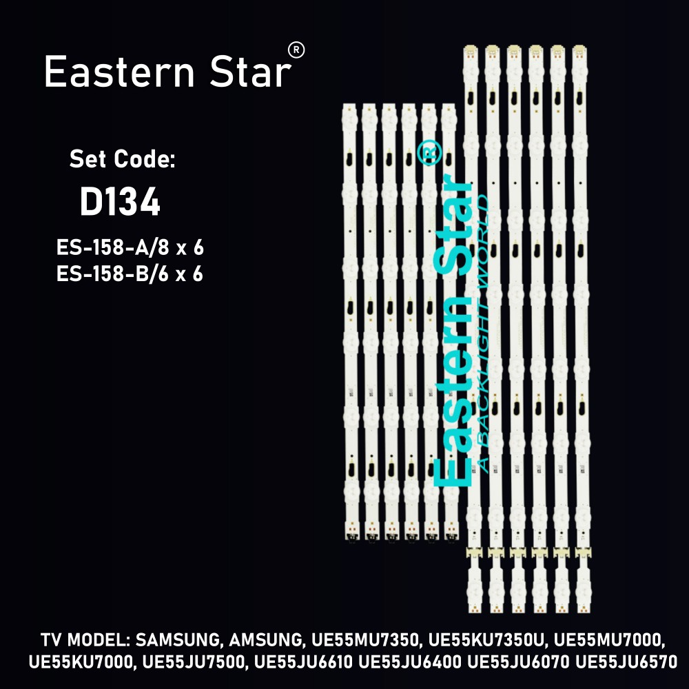 ES-158, SAMSUNG, UE55MU7350, UE55KU7350U, UE55MU7000, UE55KU7000, UE55JU7500, UE55JU6610 UE55JU6400 UE55JU6070 UE55JU6570, LED BAR