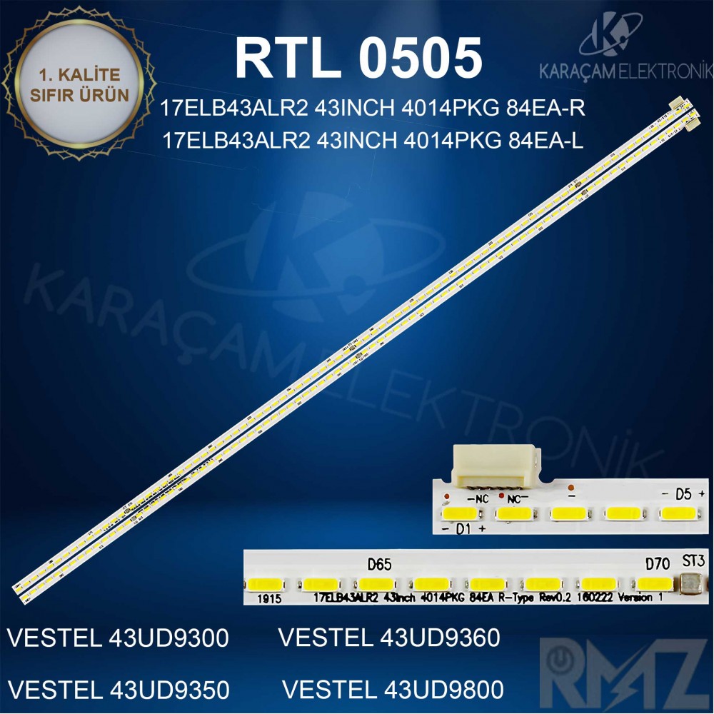 İKİ MODEL 58 VE 84 LED 43U9000 43UA9400 43UA9800 43US902 43FB8500  43TF6060 43SC8600   43R8070F 