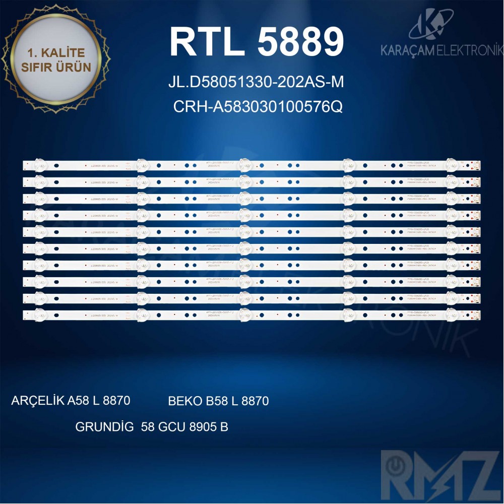 BARCELONA 58 GCU 8905B, 58 GCU 8900B, A58L 8870 5B, B58L 8870 5B, APT-LB17038-58G3-1.2, JL.D58051330-202AS-M, V580DJ4-MD1, LED BAR, NUKS-979,  ES-979)