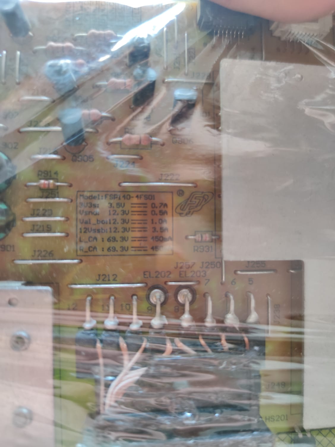 FSP140-4FS01 , 2722 171 90775 , 2722 17190775 , REV:00 , POWER BOARD , PHILIPS BESLEME