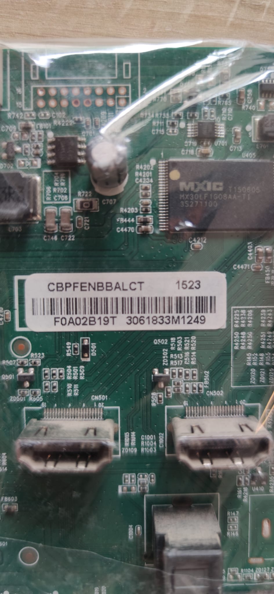 715G6947-M01-000-004K, CBPFENBBALCT, 703TQFPL015, F0A02B19T, PHILIPS 32PFK4100/12, Main Board, Ana Kart, TPT315B5-EUJFFE