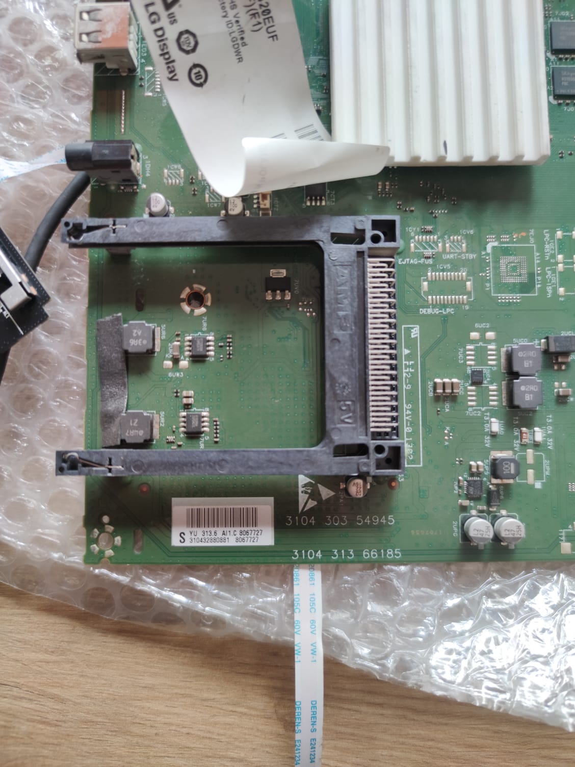 3104 303 54945 - 3104 313 66185 - 47PFL7008 - LC470EUN PHILIPS MAİN BOARD